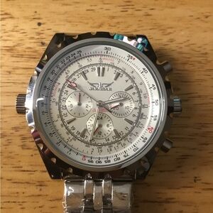 New Men's Jaragar Automatic Chronograph Aviator Watch